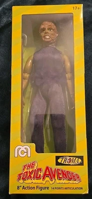 Boneco de ação The Toxic Avenger TOXIE por Mego Monsters/Troma novo na caixa/selado limitado - Imagem 1 de 2