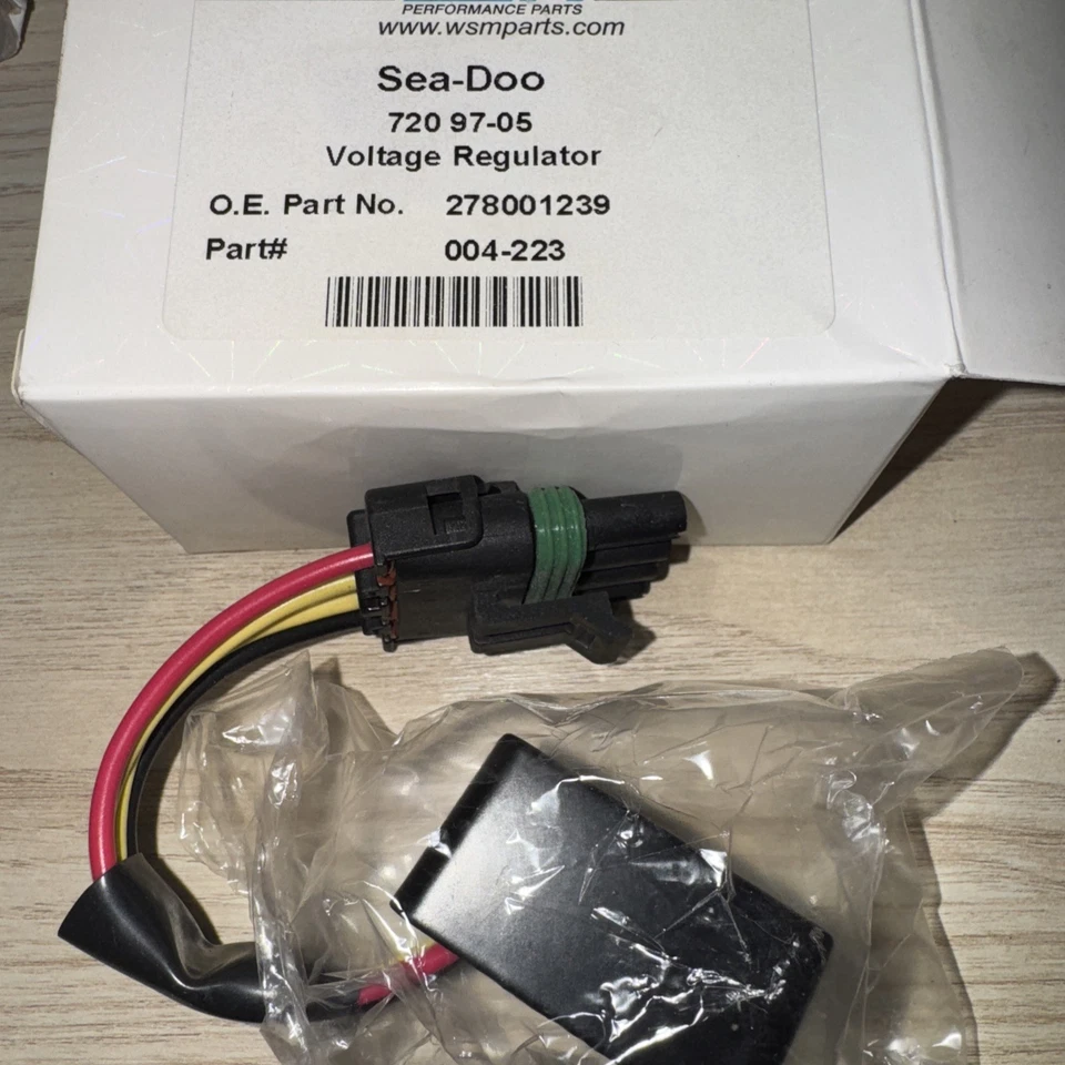 Regulador de voltaje WSM 004-223 Sea-Doo Foto 1 de 1