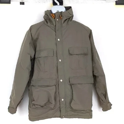 L.L. Bean Vintage Baxter State Wool Lined Hooded Mushroom Parka Men's Medium - Image 1 of 4