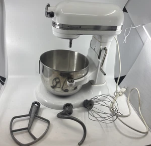 KitchenAid Professional HD 475 Watt Mixer KG25H7XWH mit 3 Aufsätzen - getestet - Bild 1 von 10