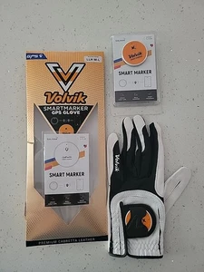 Neu Damen Volvik Smartmarker GPS Cabretta Leder Golfhandschuh M links - Bild 1 von 5
