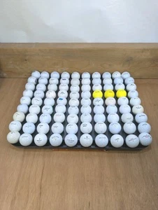 90 x Golf Balls - USED - Land Recovered Mixed Brand Job Lot - TITLEIST CALLAWAY - Picture 1 of 12