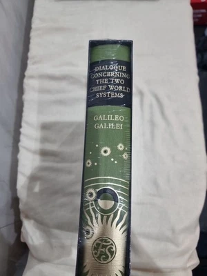Dialogue Concerning Two Chief World Systems by Galileo. Folio Society New Sealed - Image 1 of 3