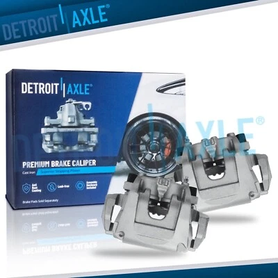 Par de pinzas de freno de disco delanteras con soportes para Lincoln MKX Nautilus Ford Edge Foto 1 de 4