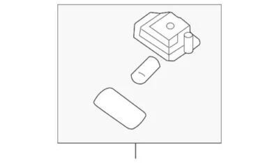Genuine Kia Dome Lamp Assembly 92800 2G050QW - Image 1 of 2