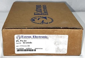 Extron IPL Pro Series S1 / 60-1412-01 / IP Link Pro Control Prozessor NEU Neu in OVP - Bild 1 von 4