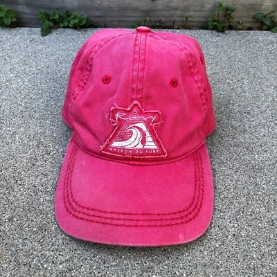 Gorra de béisbol ROXY Mason du Surf para mujer talla única roja gorra ajustable Foto 1 de 4