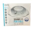 Homedics Sound Spa Portable White Noise Sound Machine Sound Therapy 6 Modes.