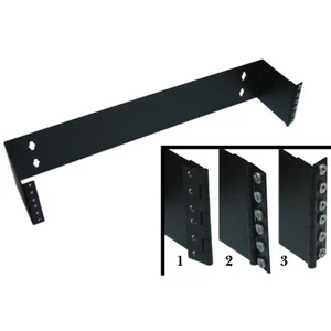 2U Hinged Wall Mount Bracket, Depth 5.8 in for Patch Panels and Networking - Picture 1 of 1