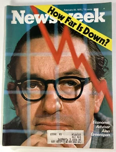 Newsweek Magazine 1975 Rare Ads Greenspan Economy Ford Warhol Dracula Bette Cher - Picture 1 of 24