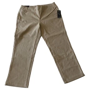 Robert Louis Women’s Essential Bootcut Stretch Pull On Sand Size 10 NWT - Picture 1 of 14
