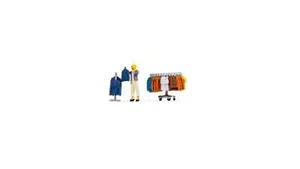 HO Scale people - 16509 - Tiny Scenes ‘Clothes Shopping’ - Picture 1 of 1