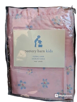 Forro floral rosa Pottery Barn Kids Foto 1 de 2
