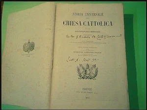 STORIA UNIVERSALE DELLA CHIESA CATTOLICA VOL VII ROHRBACHER PARENTI 1862 - Foto 1 di 1