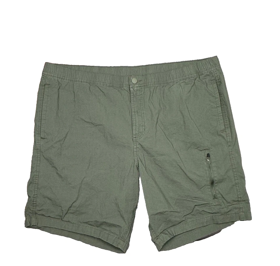 George Shorts Mens 2XL 44-46 Green Stretch Pockets Elastic Waist Outdoor Beach - Image 1 of 4