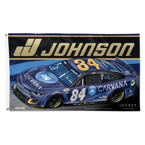 Jimmie Johnson 2023 Carvana #84 NASCAR 3x5 Flag Cover