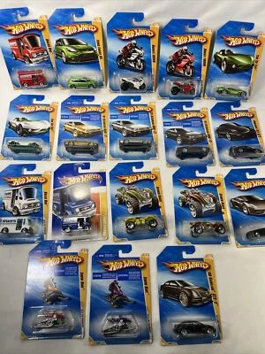 Hot Wheels 2010 Premiere 10-19/52 18 Different Variations Lot New in Package NIP - Image 1 of 4