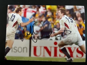 WILL GREENWOOD - GANADOR DE LA COPA MUNDIAL DE RUGBY - EXCELENTE FOTO FIRMADA EN COLOR - Imagen 1 de 1