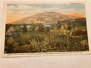 Stone Mountain Atlanta Georgia Postkarte - Bild 1 von 2