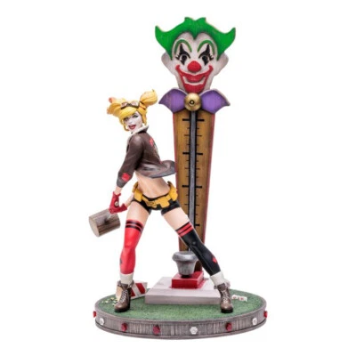 炸弹壳 Harley Quinn 版本 2 雕像 DC 收藏品蝙蝠侠小丑全新未拆封 — 第 1/4 张图片