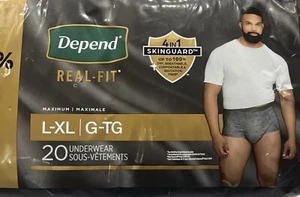 Real Fit Inkontinenzunterwäsche für Männer Einweg maximale Saugfähigkeit Große 20 - Bild 1 von 4