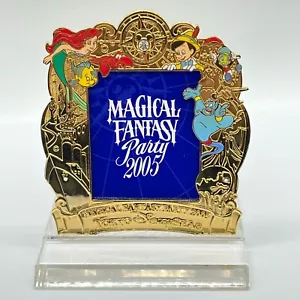 Tokyo Disney Resort TDS Magical Fantasy Party 2005 Photo frame Ariel genie - Picture 1 of 6