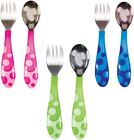 Munchkin Toddler Fork And Spoon Set (1 1 Count (pack Of 1), Assorted 