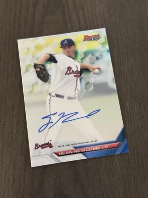 2016 Bowman's Best of 2016 переливающиеся автографы #B16-SN SEAN NEWCOMB с автографом - Изображение 1 из 2