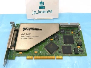 National Instruments PCI-6034E Scheda NI DAQ, 16 bit Ingresso Analogico R2564 - Foto 1 di 16