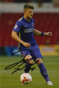 FOTO 3 3 DE JOHANN GUDMUNDSSON ATLÉTICA FIRMADA A MANO POR CHARLTON. - Imagen 1 de 1