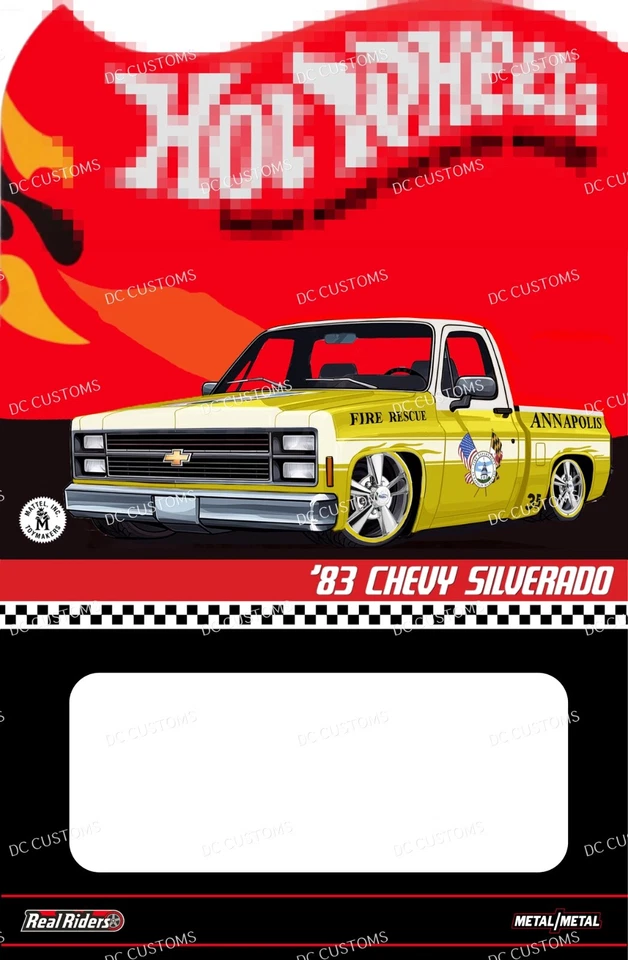 CUSTOM CARD FOR HW FIRE ROD - Image 1 of 1