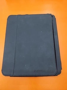 ⭐️⭐️⭐️⭐️⭐️ Funda Tablet Impression Cuero Negro Exterior Gamuza Interior 10"x8.5" - Imagen 1 de 9