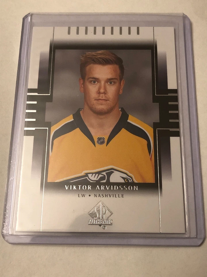 2018-19 SP Authentic Viktor Arvidsson Retro Rookie RDP-VA - Image 1 of 2