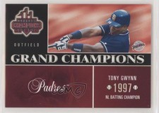 2003 Donruss Champions Grand Champions Tony Gwynn #GC-22 HOF