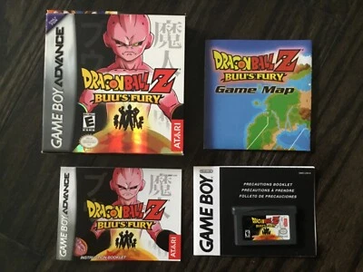 Dragon Ball Z Buu's Fury Nintendo Game Boy Advance GBA Complete with Map CIB - Image 1 of 4