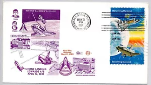 NASA SPACE SHUTTLE BENEFITING MANKIND #1914 1918 STAMP FIRST DAY OF ISSUE, EARTH - Picture 1 of 1