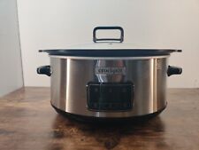 CROCKPOT CSC112 Sizzle and Stew Digital Slow Cooker 6.5 L (8+ People) * VGC*