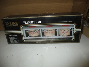 O/O27 Gauge: K-Line K-90012 KCC Exclusive Keokuk Canning Co. Classic Vat Car - Picture 1 of 7