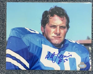 VINTAGE D D LEWIS AUTO SIGNED 8 x 10 PHOTO RARE SEATTLE SEAHAWKS - Picture 1 of 2