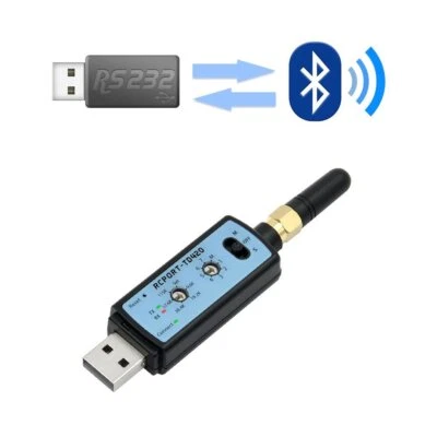 CHIPSEN RCPORT-TD420 Serial to Bluetooth Wireless RS232 USB Adapter - Image 1 of 4