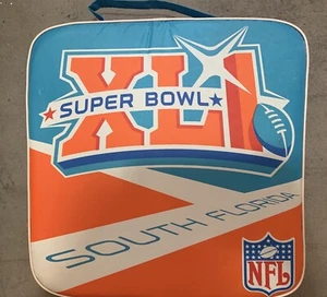 NFL SUPER BOWL XLI COJÍN ASIENTO SGA 2007 POTROS OSOS MIAMI MANNING - Imagen 1 de 4