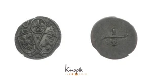 Suiza-Appenzell-Innerrhoden, 1/2 crucero 1737, ejemplar de Slg. Cuerno, Meissen - Imagen 1 de 1