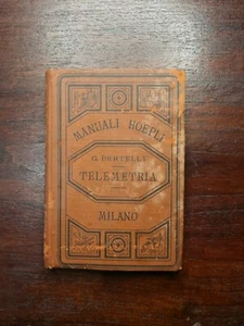 TELEMETRIA MISURA DELLE DISTANZE IN GUERRA di GIUSEPPE BERTELLI - Picture 1 of 1