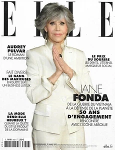 Elle N º 3926 19/03/2021 Jane Fonda / El Precio de La Sonrisa /Audrey Pulvar/ - Imagen 1 de 1