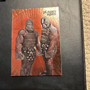 Jb6b Planet Of The Apes Foil Embossed Topps 2001 F3 - Picture 1 of 2
