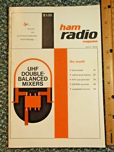 Revista de radioaficionados ~ enfoque en tecnología de comunicaciones ~ julio de 1975 - Imagen 1 de 4