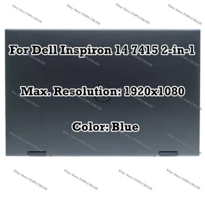 14“ Dell Inspiron 14 7415 2-in-1 FHD LCD LED Screen Touch Panel Assembly Display - Picture 1 of 8
