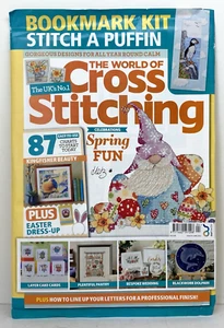 THE WORLD OF CROSS STITCHING MAGAZINE ISSUE 357 APR 2025+GIFTS - NEW SEALED 002 - Picture 1 of 11