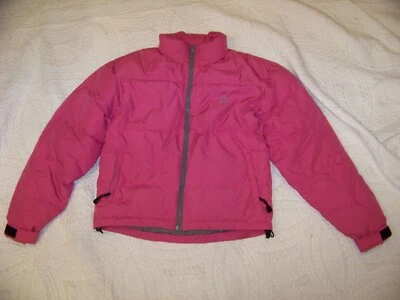 Женский коричневый розовый гусь вниз пуховик куртка - XS - Изображение 1 из 4