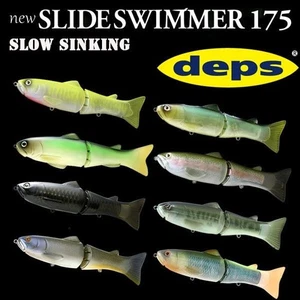 DEPS Neu SLIDESWIMMER 175 schwimmend 2,6 Unzen Silikonmaterial Bass Farbe wählbar - Bild 1 von 21